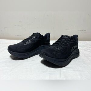 NWOT Hoka Clifton 10 Women’s 6.5 EE Extra Wide Triple Black NEW No Box